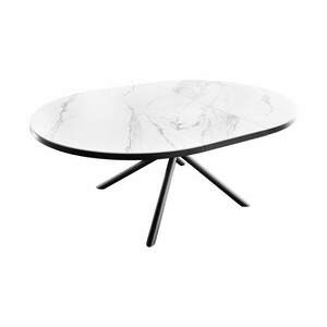 MIKADO fehér kerámia étkezőasztal 120-160 cm kép