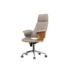 MANHATTAN szürke műbőr irodai szék kép