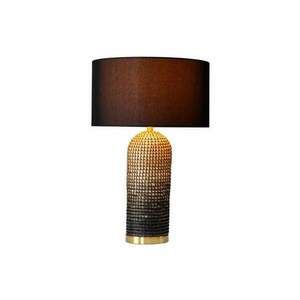 ZEA fekete fonott asztali lámpa kép