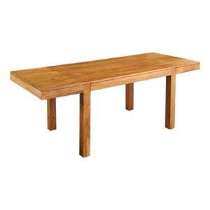 PURE barna fenyőfa étkezőasztal 120-200 cm kép