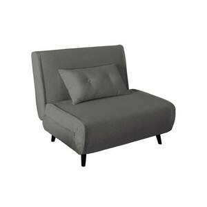 SMART MULTIFUNCTION szürke kordbársony fotelágy 100 cm kép