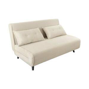 SMART MULTIFUNCTION bézs kordbársony fotelágy 140 cm kép