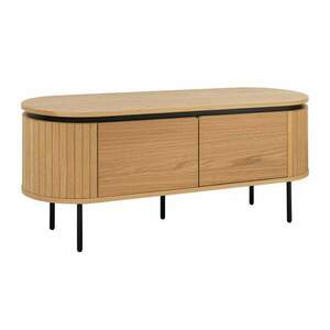 ATELIER barna tölgyfa furnér tv szekrény 120 cm kép