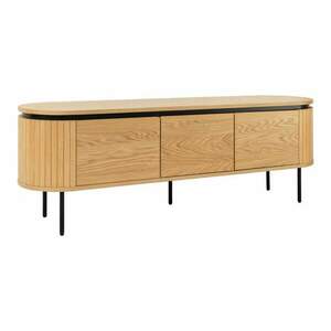 ATELIER barna tölgyfa furnér tv szekrény 160 cm kép