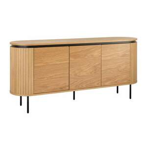 ATELIER barna tölgyfa furnér komód 160 cm kép