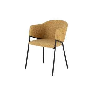 NOBLESSE sárga szövet szék kép