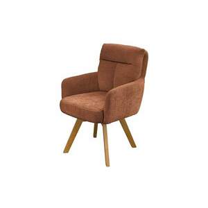 BIG GEORGE barna polyester zsenília forgószék kép