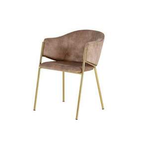 NOBLESSE bézs bársony szék kép