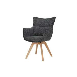 VOGUE fekete szövet forgószék kép