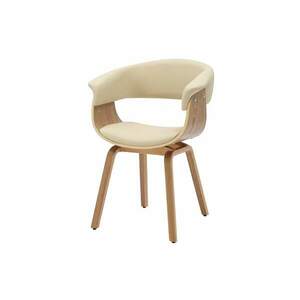 ORGANIC bézs műbőr szék kép