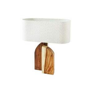 LOVERS barna fa asztali lámpa kép