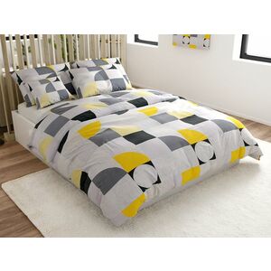 Renforcé pamut ágynemű GEOMETRIES színes Ágyneműhuzat mérete: 70 x 90 cm | 140 x 200 cm kép