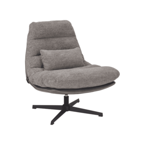 Forgatható relaxációs fotel FELICIA RAVEN szürke kép