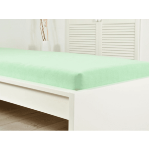 Jersey lepedő ALVORA 90x200 cm világoszöld kép