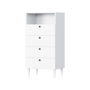 Komód fiókokkal DULLUM 60x115cm, fehér kép