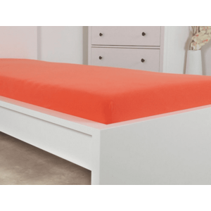 Jersey lepedő ALVORA 90x200 cm piros kép