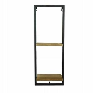 Fém fali polc TANDOR 20x55 cm kép