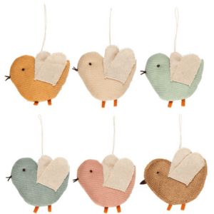 IB Laursen Felakasztható szövetmadár BIRD - több színben kép