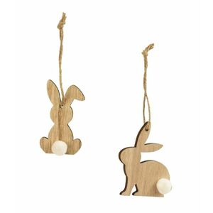 Fa függő nyuszi TIMBERHOP - több kialakítás kép