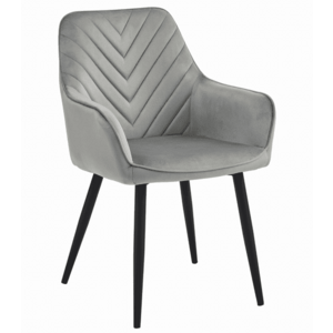 NANA VELVET világosszürke étkezőszék kép