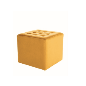Mustárszínű LORI VELVET puff kép