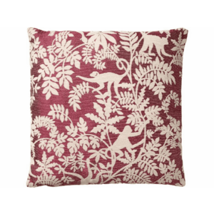 Dekoratív párnahuzat ABU MERLOT 45x45 cm, borvörös kép