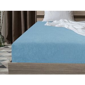 Frottír EXCLUSIVE világoskék lepedő 200x220 cm kép