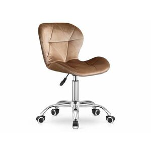 AVOLA VELVET irodai szék, világosbarna kép