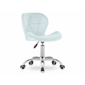 AVOLA VELVET irodai szék, világoskék kép