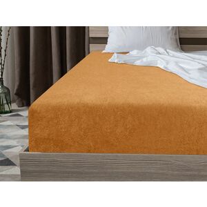 Frottír EXCLUSIVE barack lepedő 200x220 cm kép