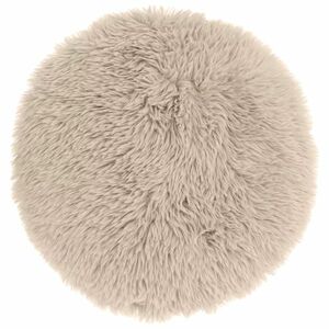 Kerek dekoratív párna MATS 40 cm, világosszürke kép