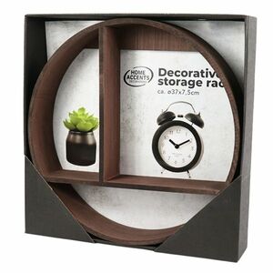 Fali dekoratív polc ACCENTS 37 cm - több színben Szín: Sötétbarna kép