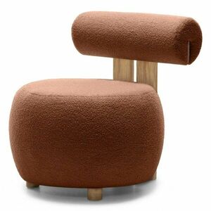 Barna design fotel HANNA, tölgy kép