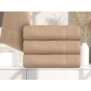 CLARYSSE ELEGANCE törölköző 70x140 cm homokszínű, 100% pamut kép