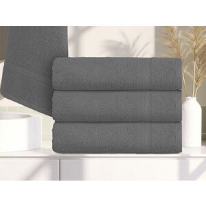 CLARYSSE ELEGANCE törölköző 70x140 cm szürke, 100% pamut kép