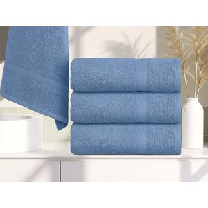 CLARYSSE ELEGANCE törölköző 60x110 cm kék, 100% pamut kép