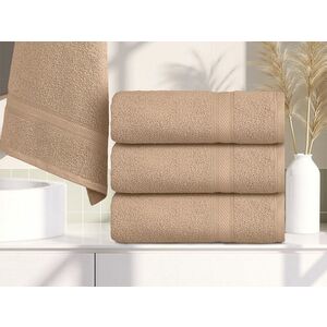 CLARYSSE ELEGANCE törölköző 60x110 cm homokszínű, 100% pamut kép