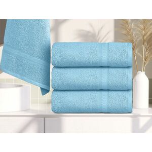 CLARYSSE ELEGANCE törölköző 60x110 cm világoskék, 100% pamut kép