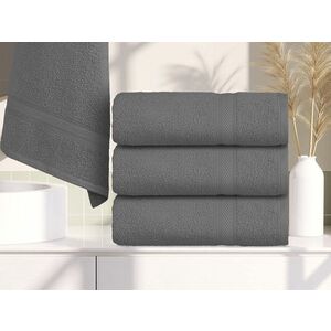 CLARYSSE ELEGANCE törölköző 60x110 cm szürke, 100% pamut kép