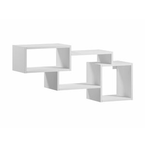 Fali polc ALITTY 96x46 cm, fehér kép