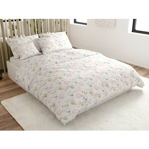 Pamut ágyneműhuzat BALUNEA fehér Ágyneműhuzat mérete: 70 x 90 cm | 140 x 200 cm kép