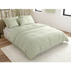 Pamut ágyneműhuzat GRENTIS zöld Ágyneműhuzat mérete: 70 x 90 cm | 140 x 200 cm kép