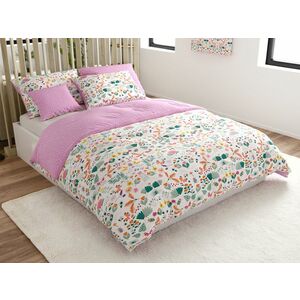 Pamut ágyneműhuzat LUNETTA rózsaszínű Ágyneműhuzat mérete: 70 x 90 cm | 140 x 200 cm kép