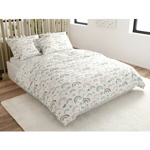 Pamut ágynemű RAINUBI fehér Ágyneműhuzat mérete: 70 x 90 cm | 140 x 200 cm kép