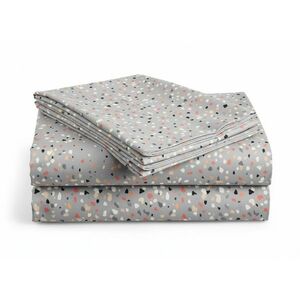 Pamut lepedő babaágyhoz PINTURA szürke 110x160 cm kép