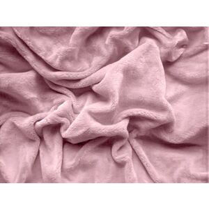 SOFT rózsaszín mikroplüss lepedő 180x200 cm kép