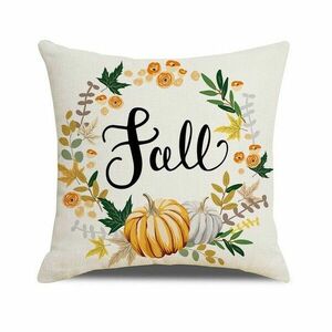 Párnahuzat FALL 45x45 cm, krémszínű kép