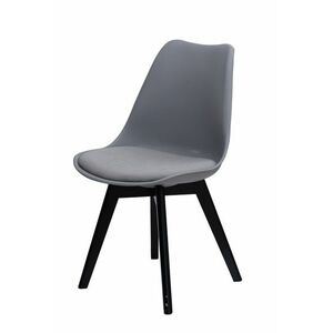 AKCIÓ Világosszürke BALI MARK szék bársony ülőpárnával II. osztály kép