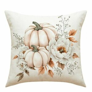 Párnahuzat BLOSSOM FALL 45x45 cm, krémes színű kép
