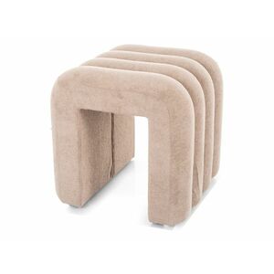 Bézs kialakítású puff TICA kép